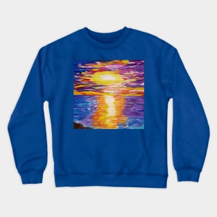 Ocean Sunset Crewneck Sweatshirt